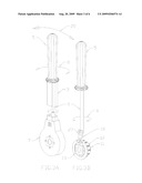 Lever Drive Wheelchair Transmission diagram and image