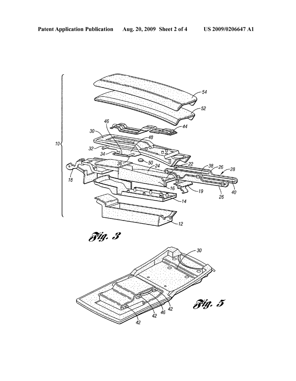 Sliding armrest - diagram, schematic, and image 03