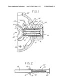 Brush Assembly Having a Brush Wear Detector and Indicator for a D.C. Motor diagram and image