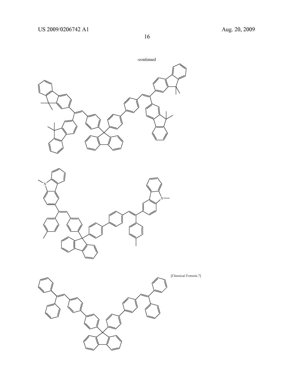 ORGANIC LIGHT-EMITTING ELEMENT - diagram, schematic, and image 20