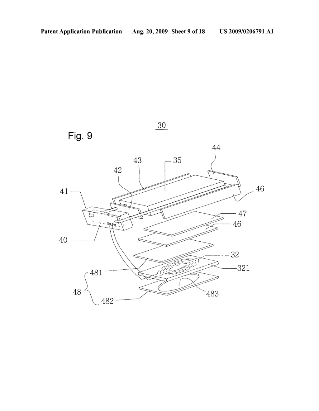 Non-Contact Power Charging System and Control Method Thereof - diagram, schematic, and image 10