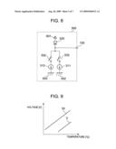 Temperature detection circuit diagram and image