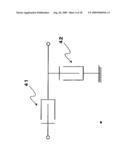 ELASTIC SURFACE WAVE DEVICE diagram and image