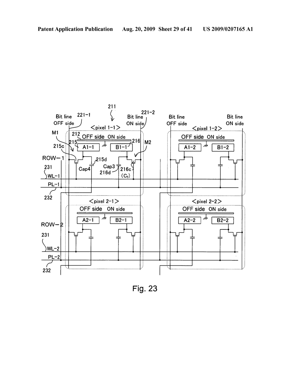 Spatial light modulator including drive lines - diagram, schematic, and image 30