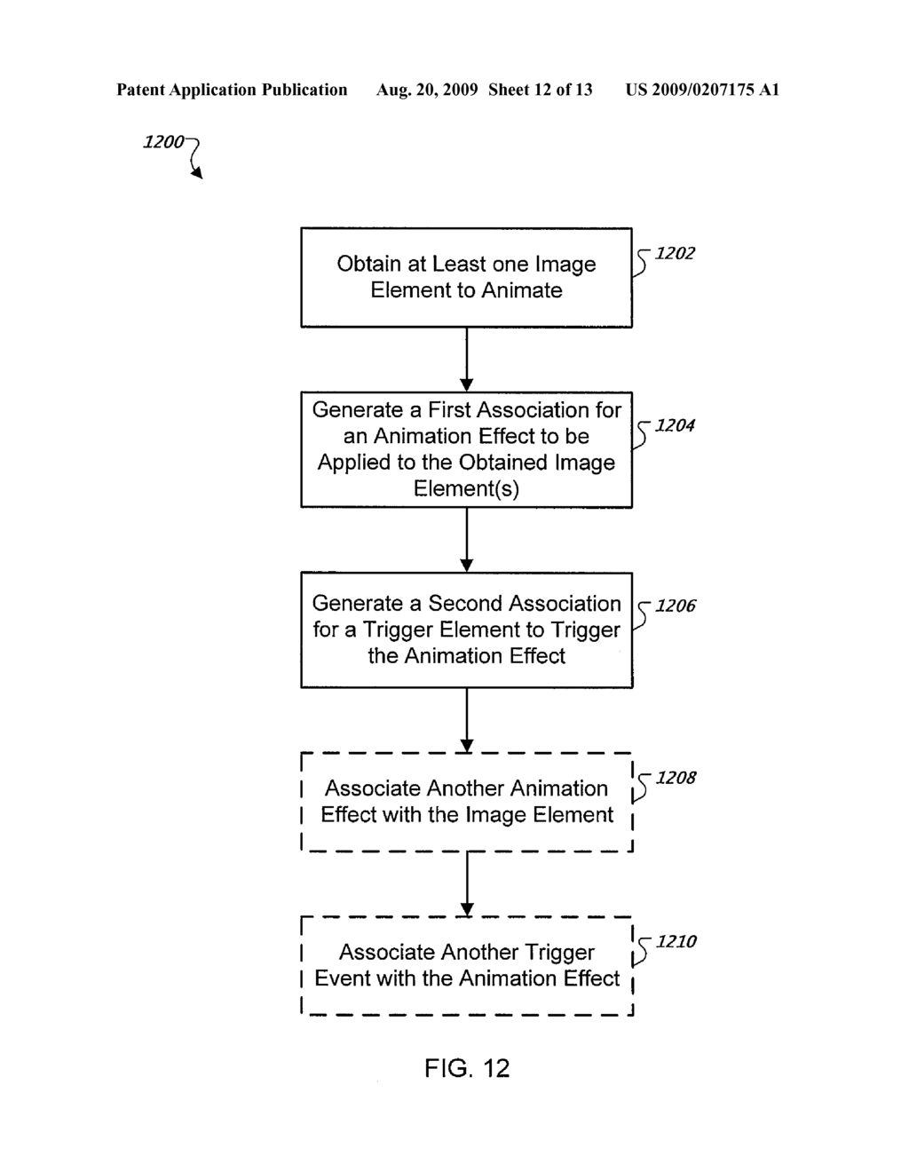 Animation Using Animation Effect and Trigger Element - diagram, schematic, and image 13