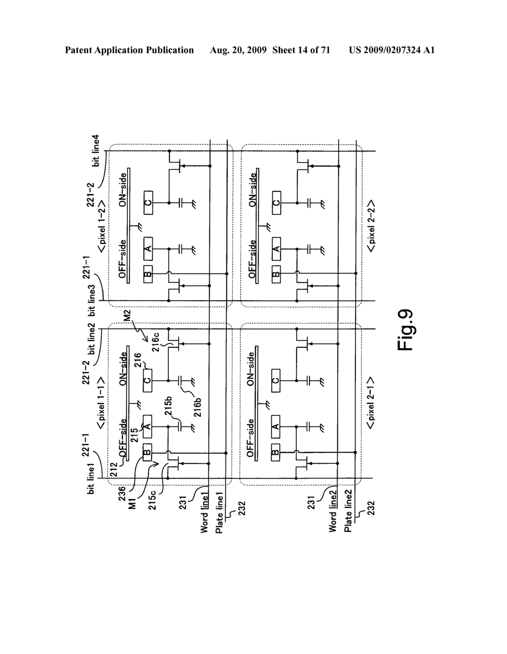 Circuit for SLM's pixel - diagram, schematic, and image 15