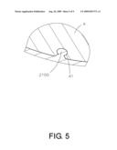 Combined lens rim injection molded with soft raw material diagram and image