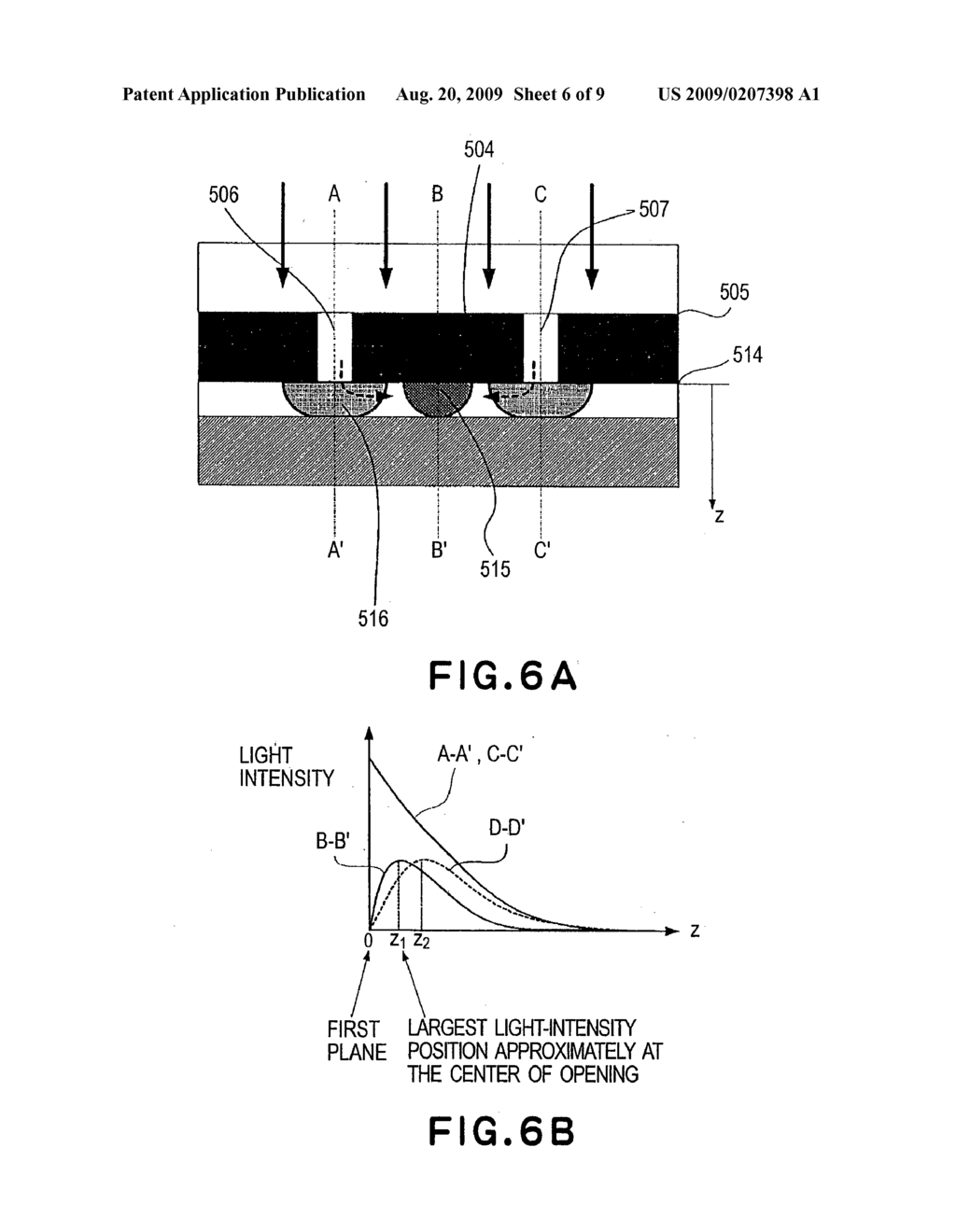 Near Field Exposure That Reduces Scatter of a Surface Plasmon Polariton Wave Going Around a Light Blocking Member - diagram, schematic, and image 07