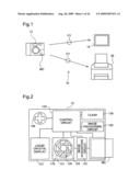 Backlight adjustment processing of image using image generation record information diagram and image