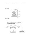 Backlight adjustment processing of image using image generation record information diagram and image