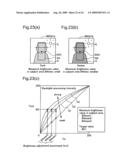 Backlight adjustment processing of image using image generation record information diagram and image