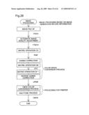 Backlight adjustment processing of image using image generation record information diagram and image