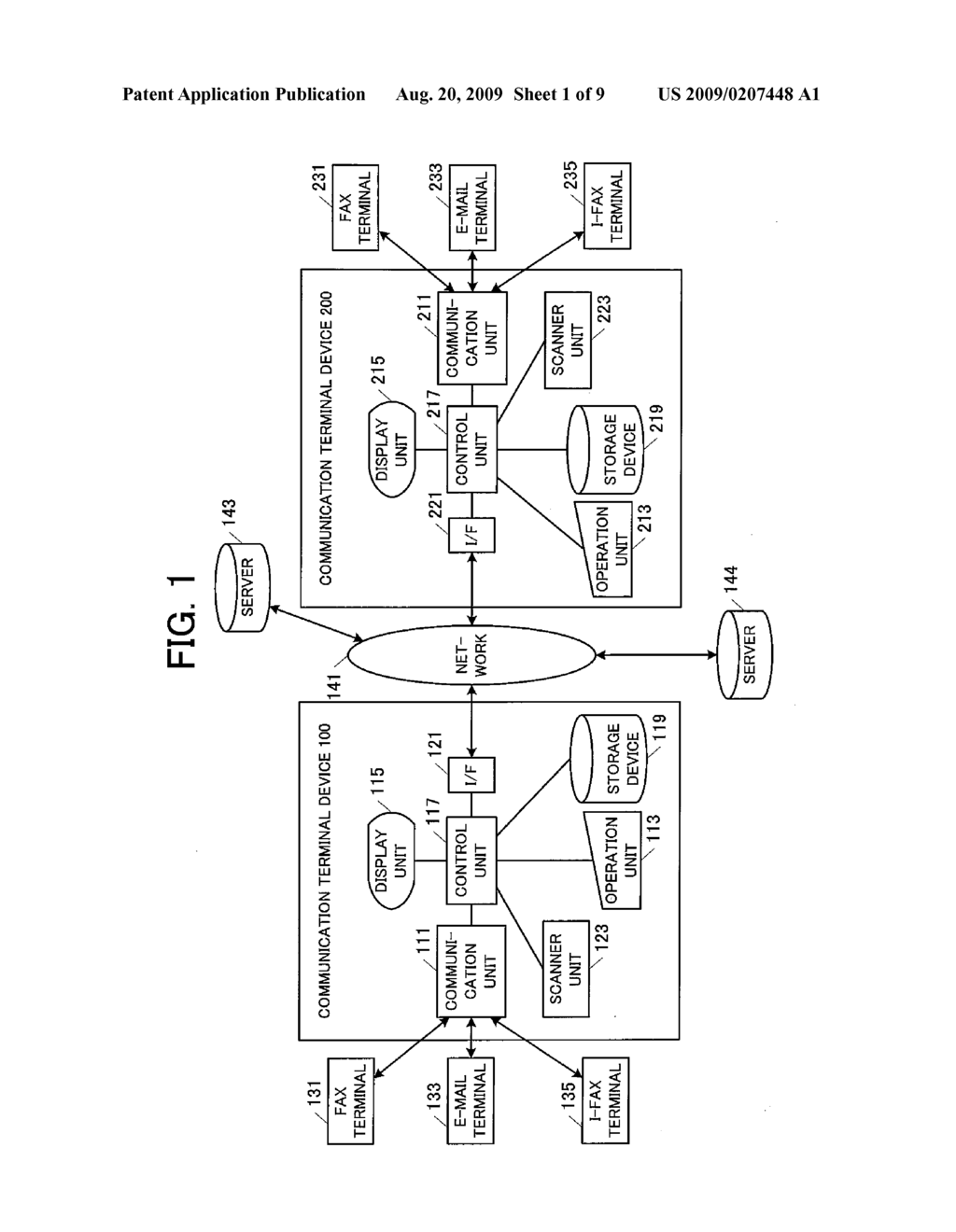 Communication Terminal Device and Communication System - diagram, schematic, and image 02