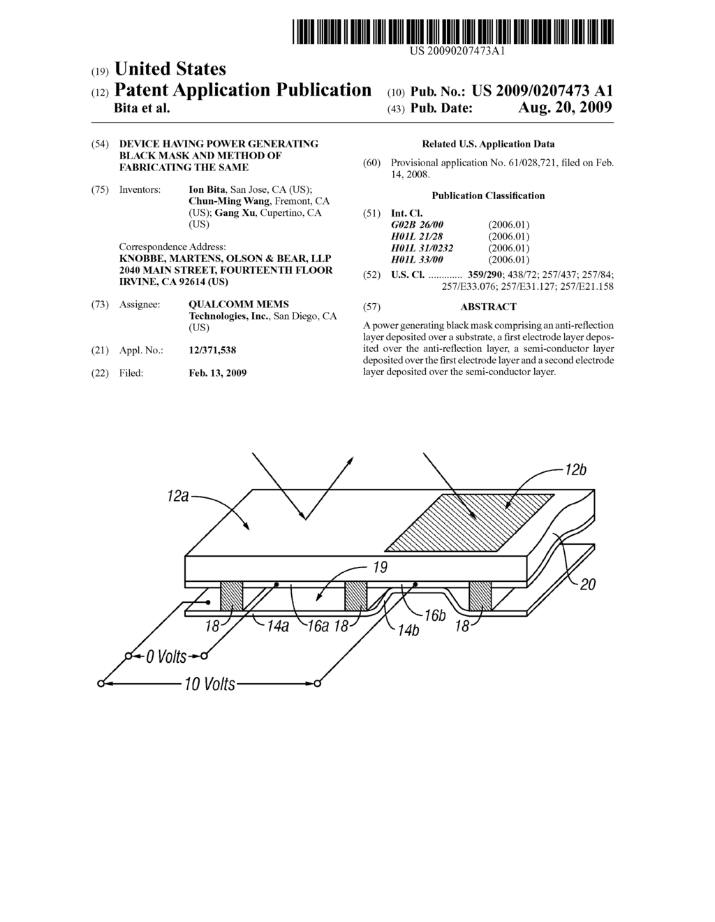 DEVICE HAVING POWER GENERATING BLACK MASK AND METHOD OF FABRICATING THE SAME - diagram, schematic, and image 01