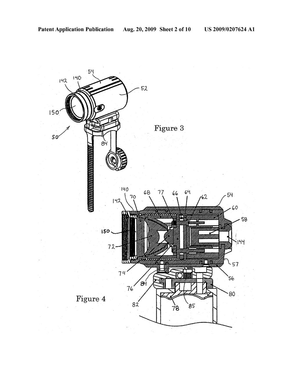 HEADLIGHT ASSEMBLY PERMITTING COMPENSATION FOR VISIBILITY CHANGES - diagram, schematic, and image 03