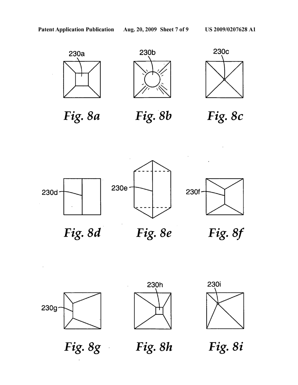 LED Device with Re-Emitting Semiconductor Construction and Coverging Optical Element - diagram, schematic, and image 08