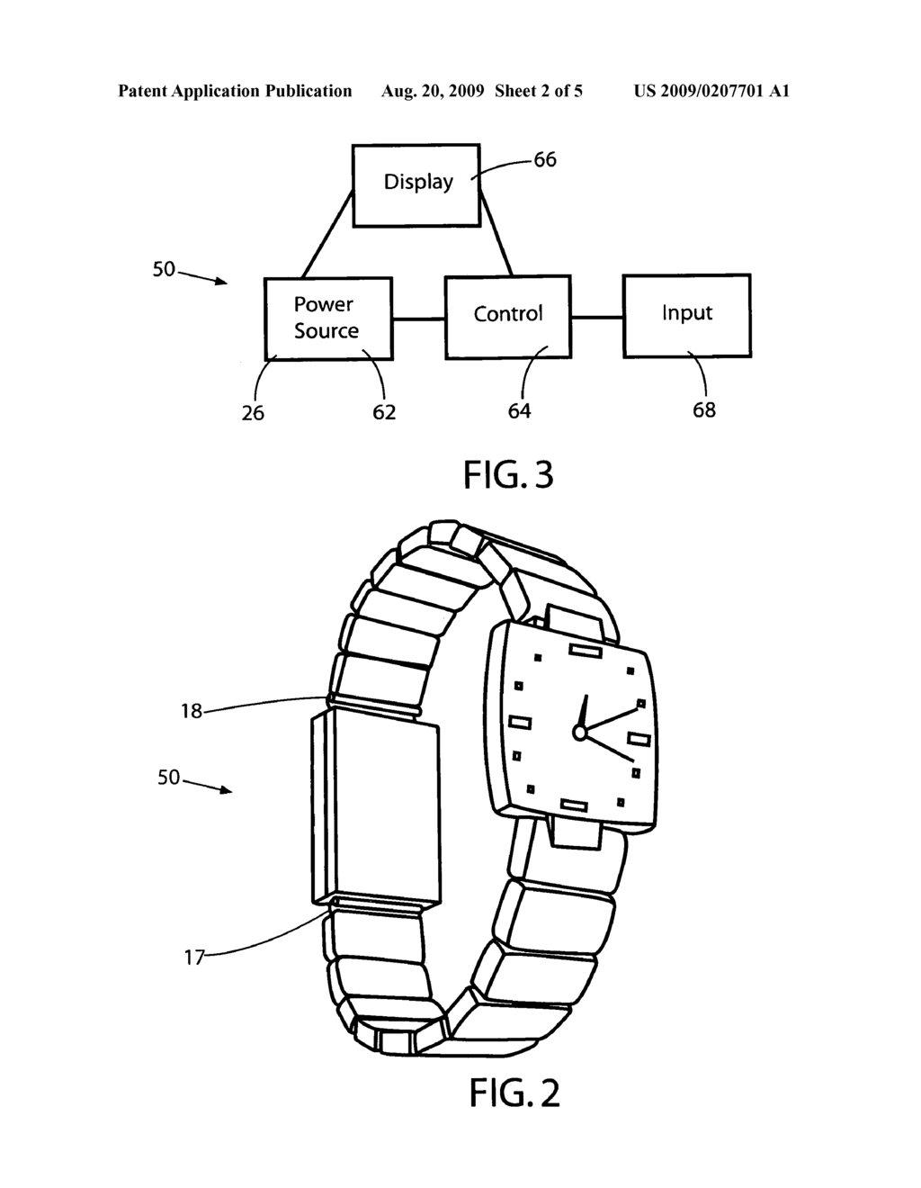 Date band watch - diagram, schematic, and image 03