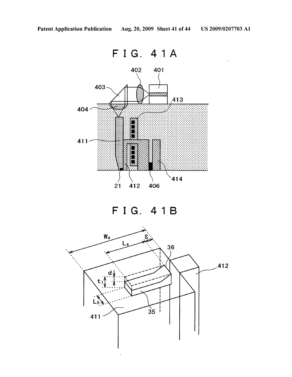 Optical near-field generator and recording apparatus using the optical near-field generator - diagram, schematic, and image 42