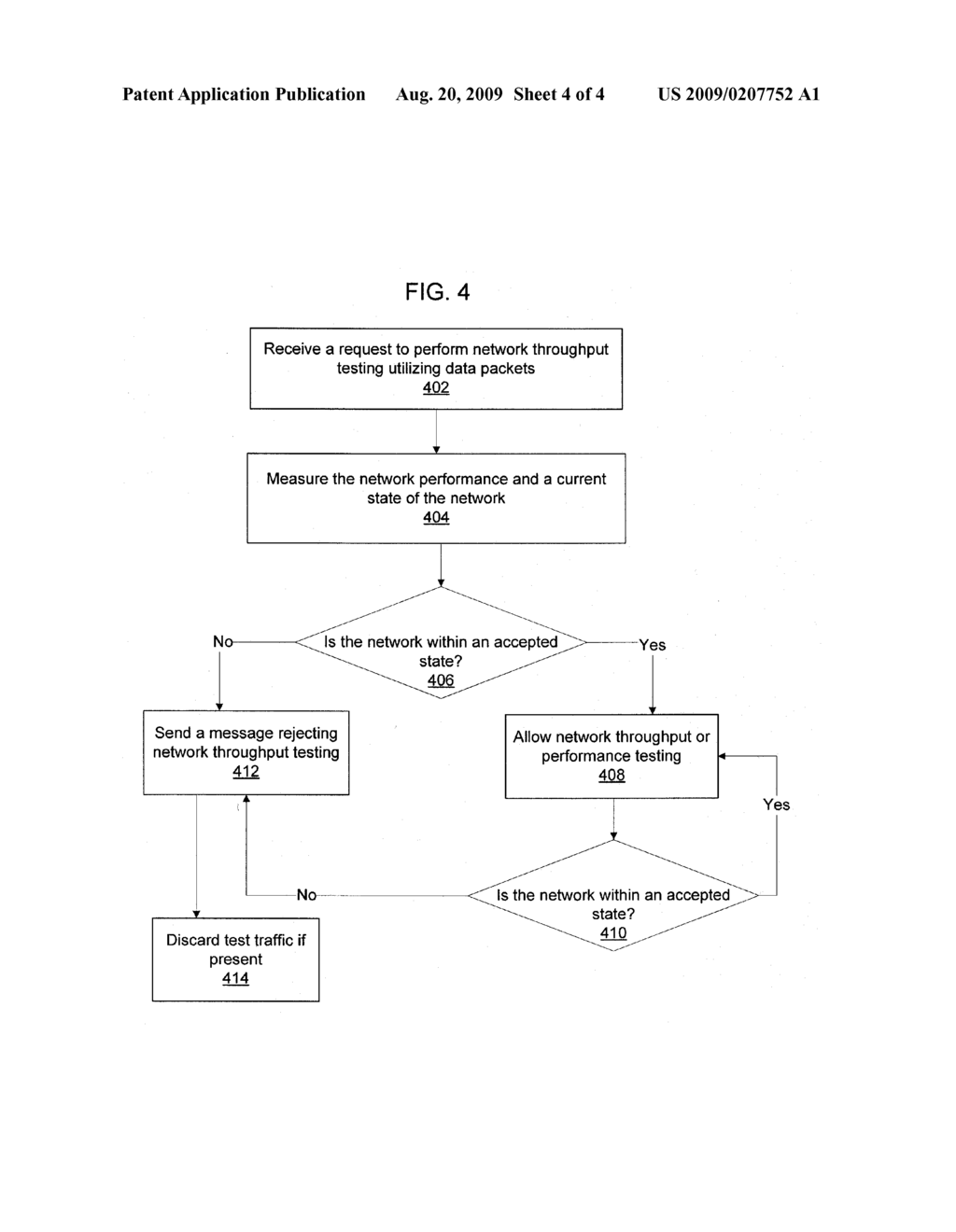 SYSTEM AND METHOD FOR AUTHORIZING THRESHOLD TESTING WITHIN A NETWORK - diagram, schematic, and image 05