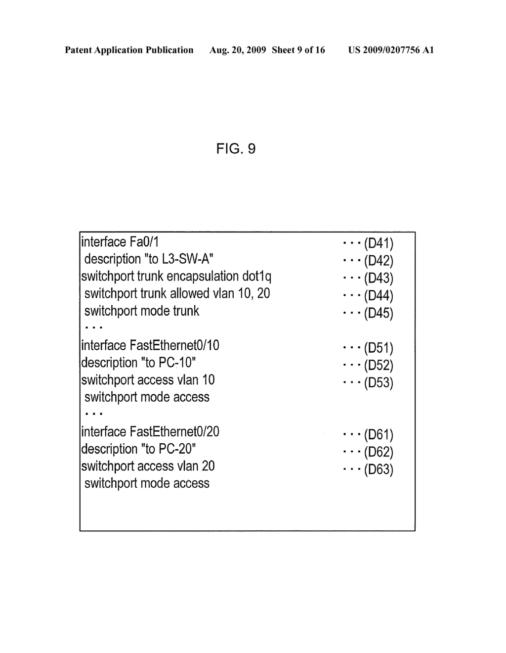 NETWORK CONFIGURATION MANAGEMENT METHOD - diagram, schematic, and image 10