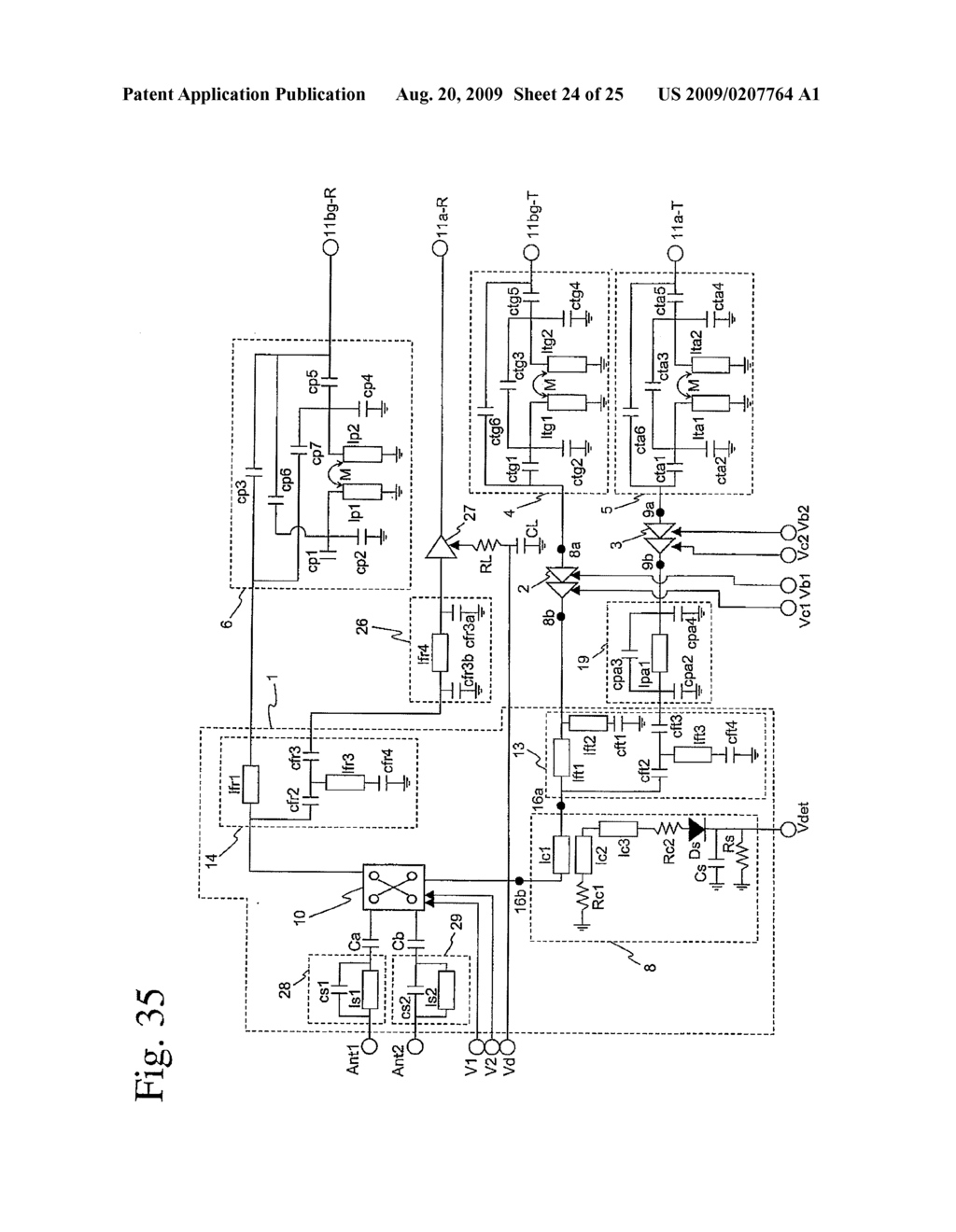 HIGH-FREQUENCY CIRCUIT, HIGH-FREQUENCY DEVICE AND COMMUNICATIONS APPARATUS - diagram, schematic, and image 25