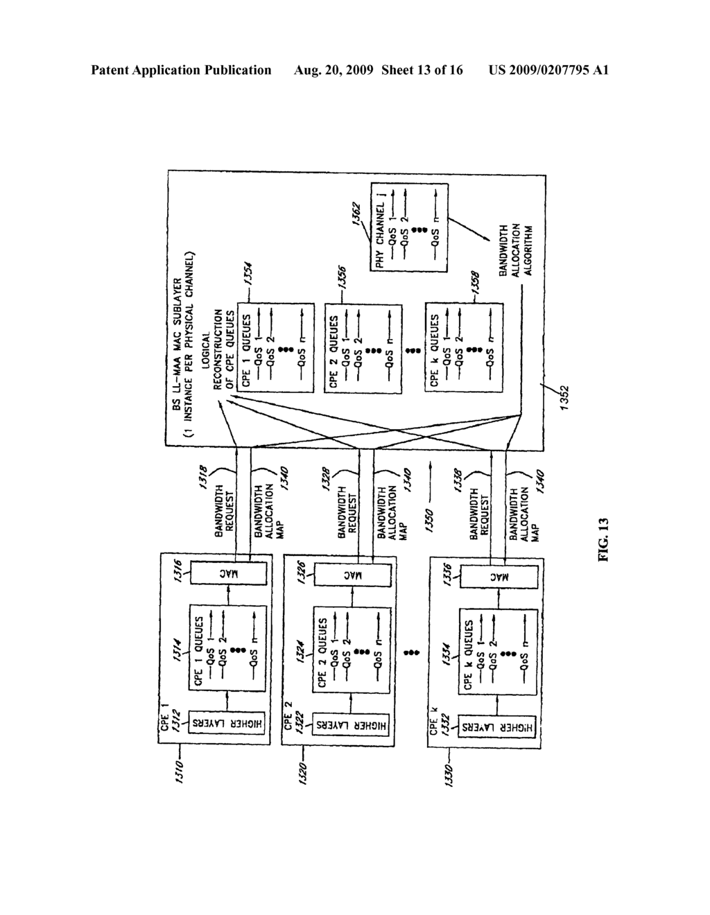 METHOD AND SYSTEM FOR ADAPTIVELY OBTAINING BANDWIDTH ALLOCATION REQUESTS - diagram, schematic, and image 14