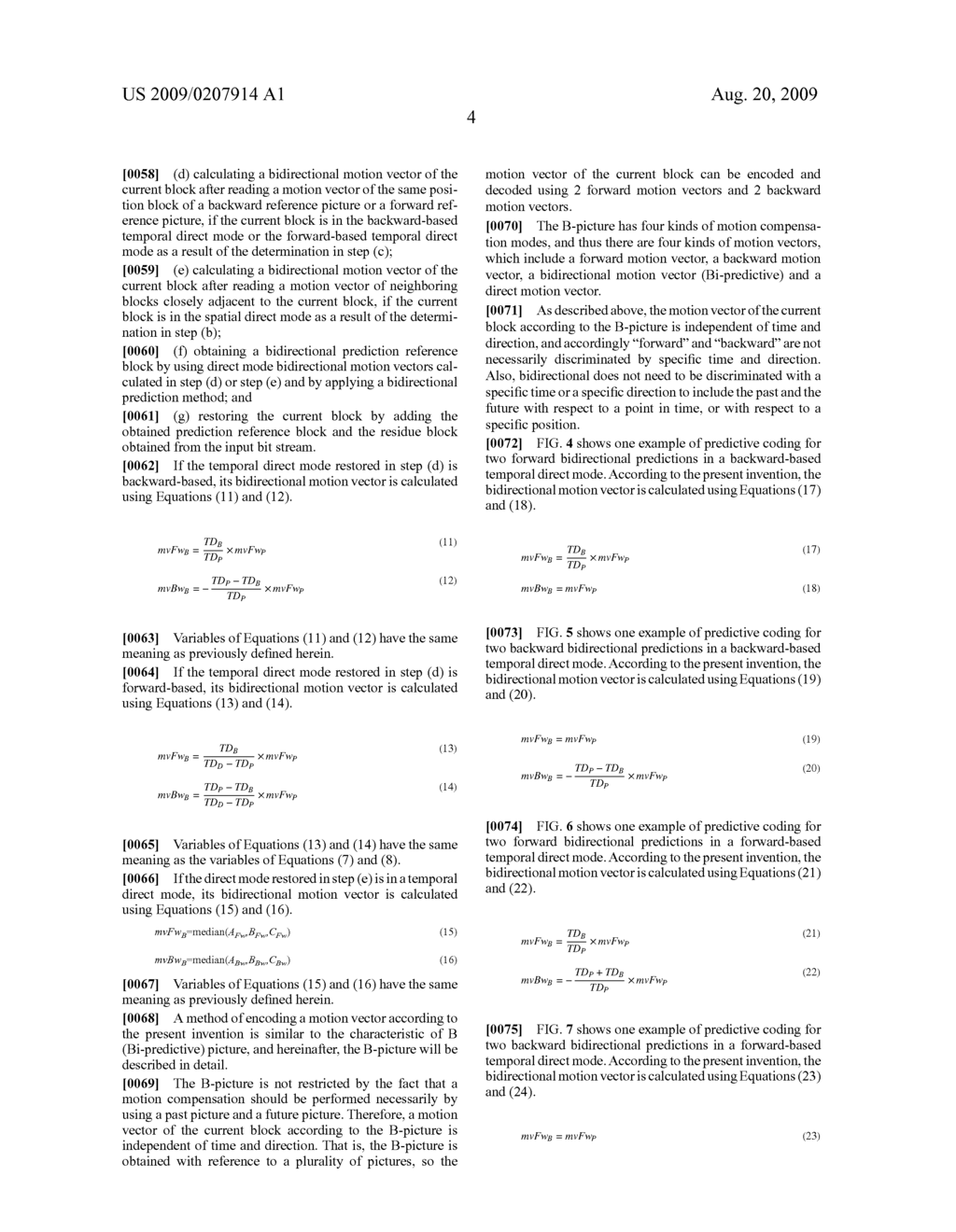 METHOD FOR DIRECT MODE ENCODING AND DECODING - diagram, schematic, and image 13