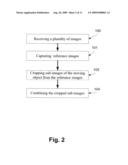 Method and a handheld device for capturing motion diagram and image