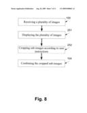 Method and a handheld device for capturing motion diagram and image