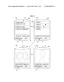 MEDICAL NETWORK SYSTEM, AND IMAGE-INTERPRETATION SUPPORT APPARATUS AND METHOD diagram and image