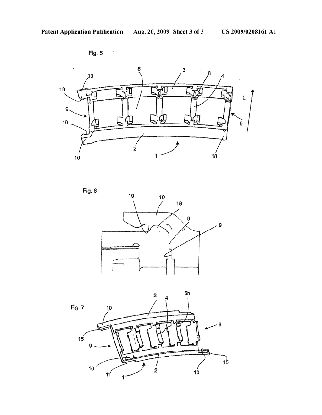 CAGE SEGMENT FOR THE CAGE OF A ROLLER BEARING - diagram, schematic, and image 04