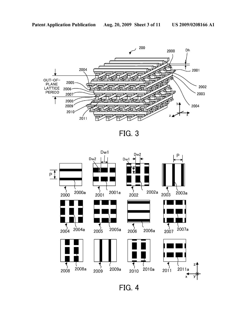 THREE-DIMENSIONAL PERIODIC STRUCTURE INCLUDING ANTI-REFLECTION STRUCTURE AND LIGHT-EMITTING DEVICE - diagram, schematic, and image 04