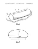 Geotextile Tube with Flat Ends diagram and image