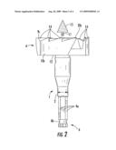 MULTI-BLADE SELF FEED BIT diagram and image