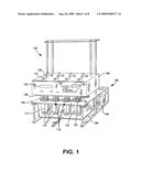 Dissolution test vessel with integrated centering geometry diagram and image