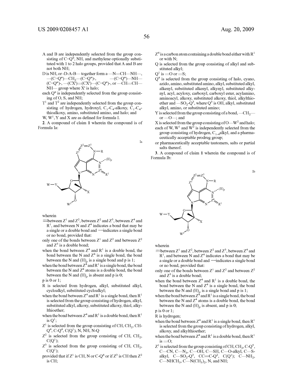 Tricyclic-Nucleoside Prodrugs for Treating Viral Infections - diagram, schematic, and image 57