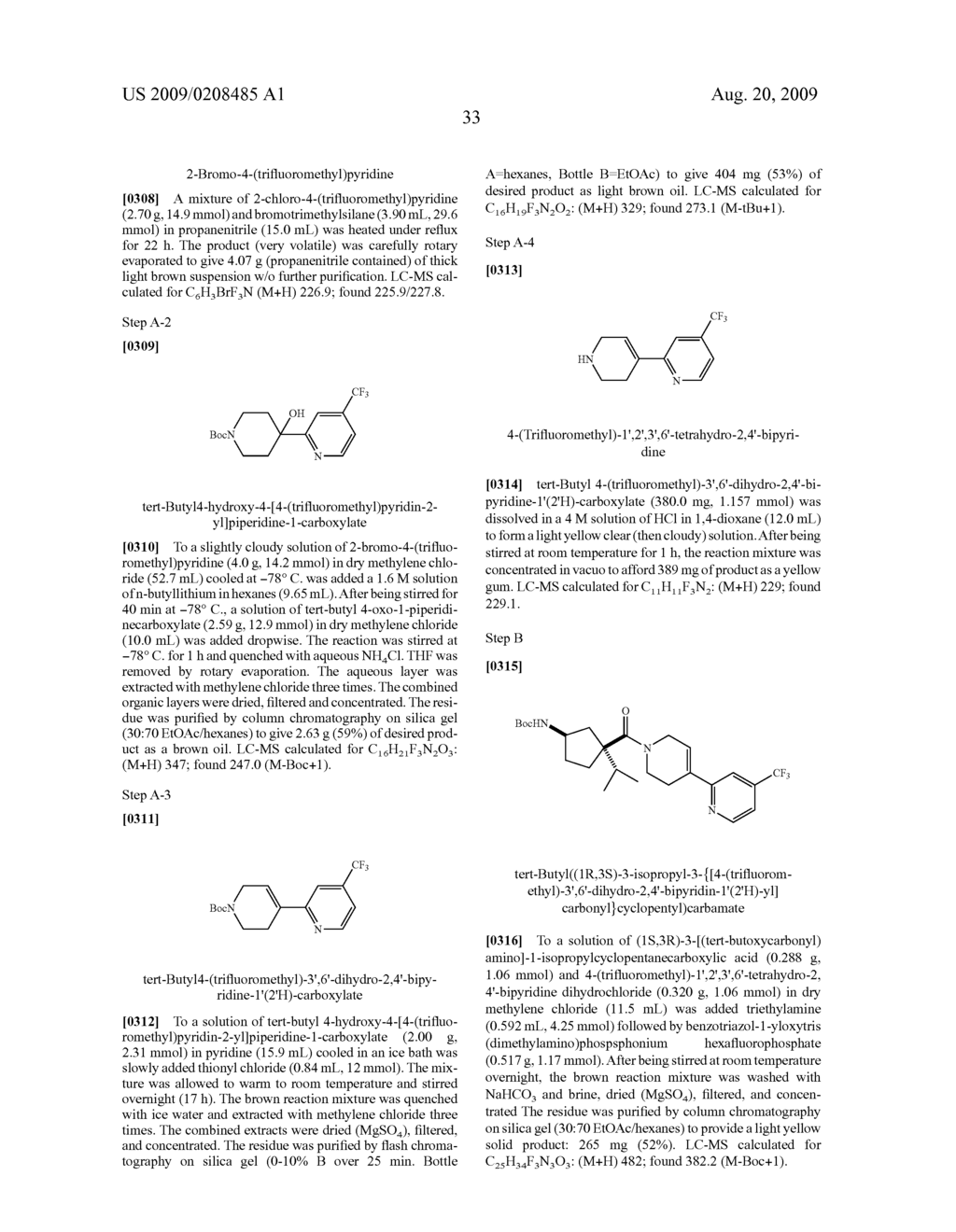 3-AMINOCYCLOPENTANECARBOXAMIDES AS MODULATORS OF CHEMOKINE RECEPTORS - diagram, schematic, and image 34