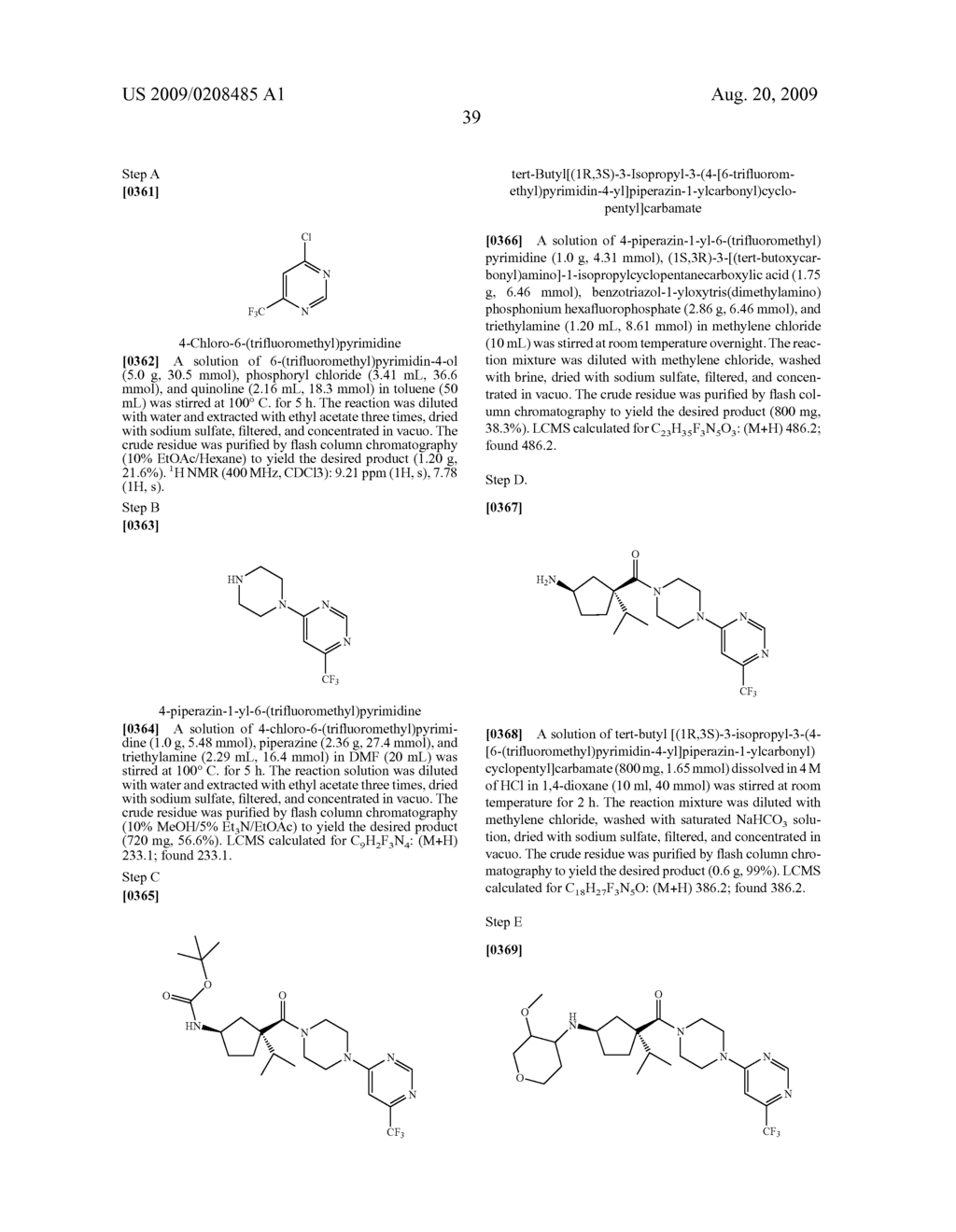 3-AMINOCYCLOPENTANECARBOXAMIDES AS MODULATORS OF CHEMOKINE RECEPTORS - diagram, schematic, and image 40