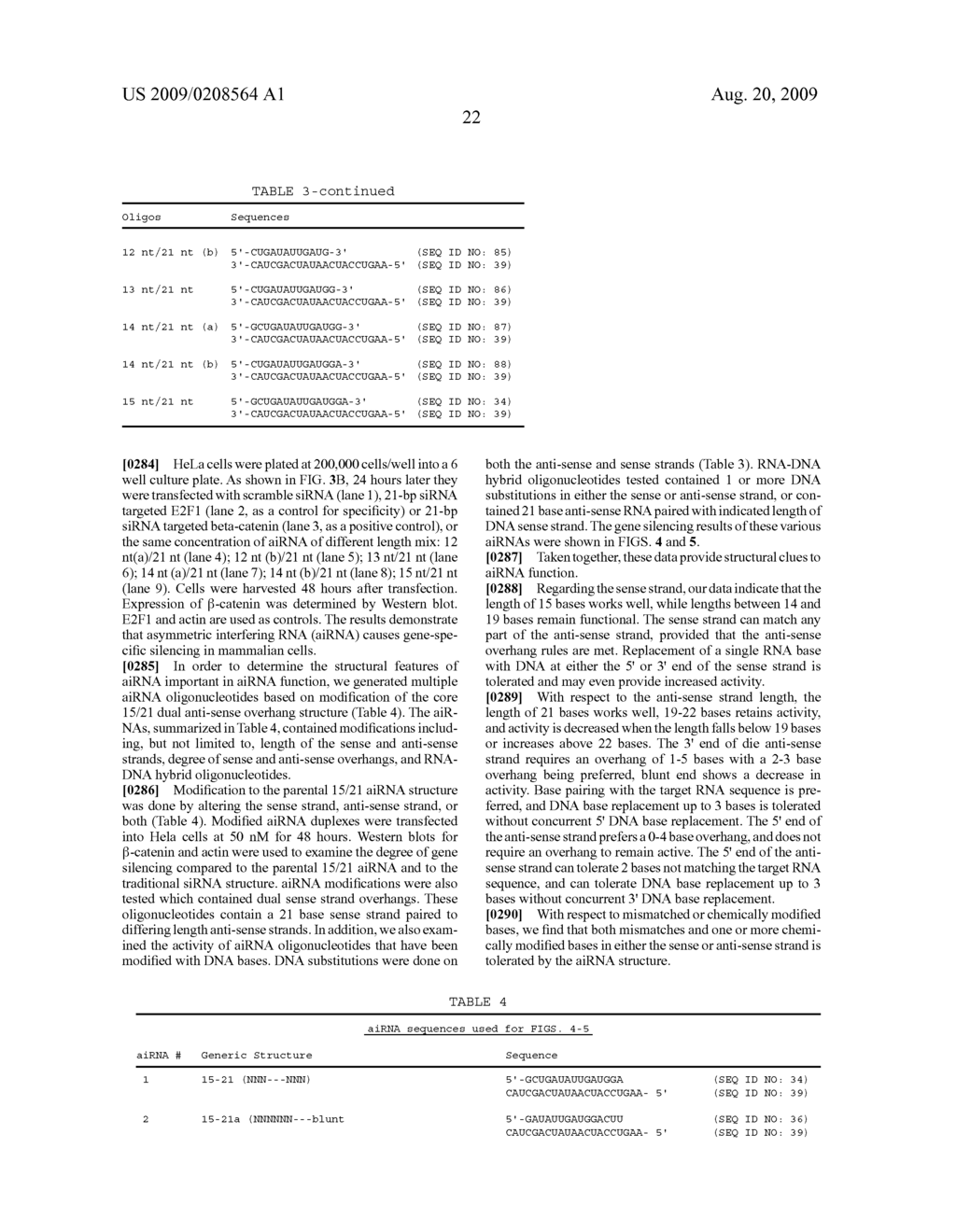 Compositions of asymmetric interfering RNA and uses thereof - diagram, schematic, and image 47