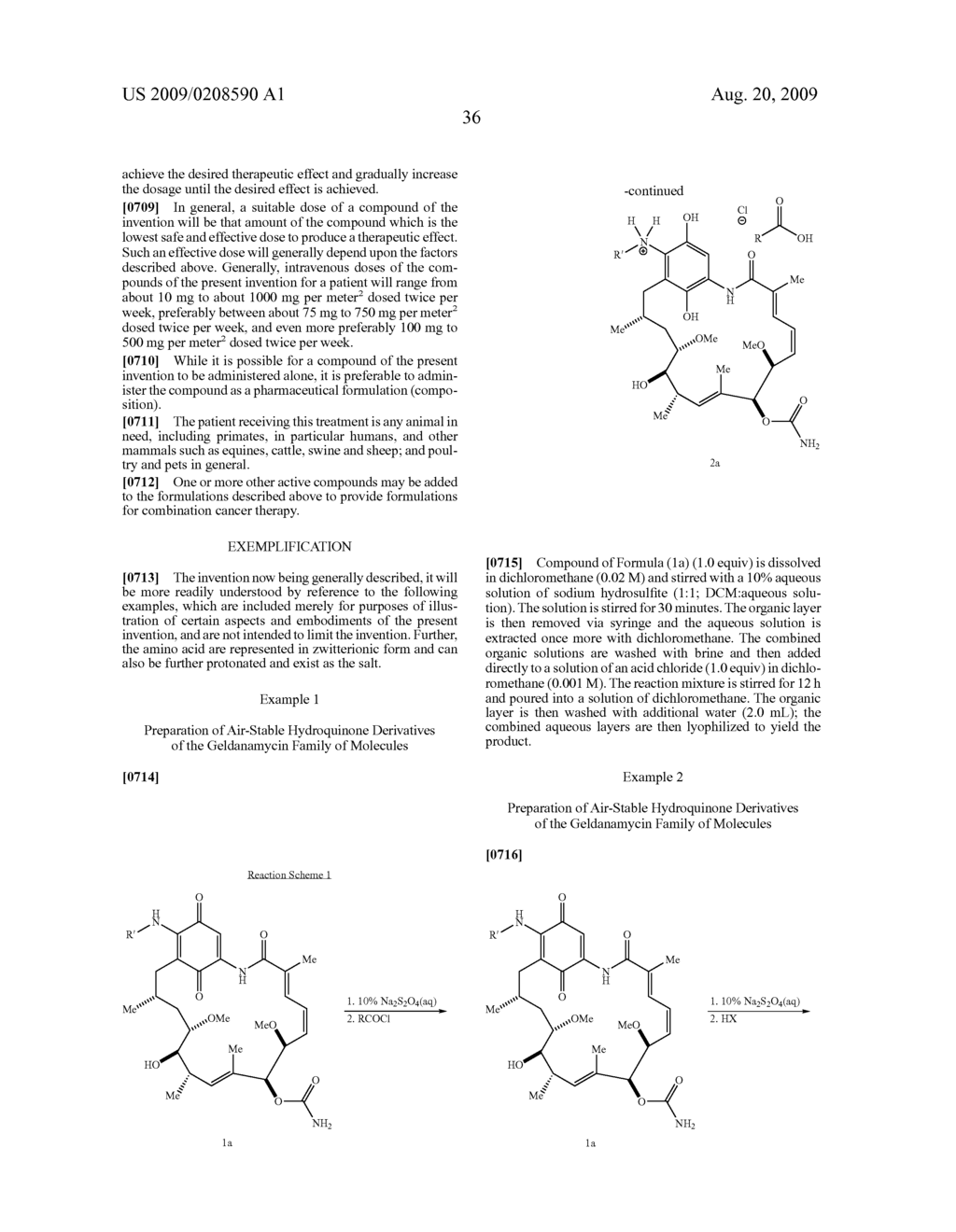 Analogs of Benzoquinone-Containing Ansamycins and Methods of Use Thereof - diagram, schematic, and image 125