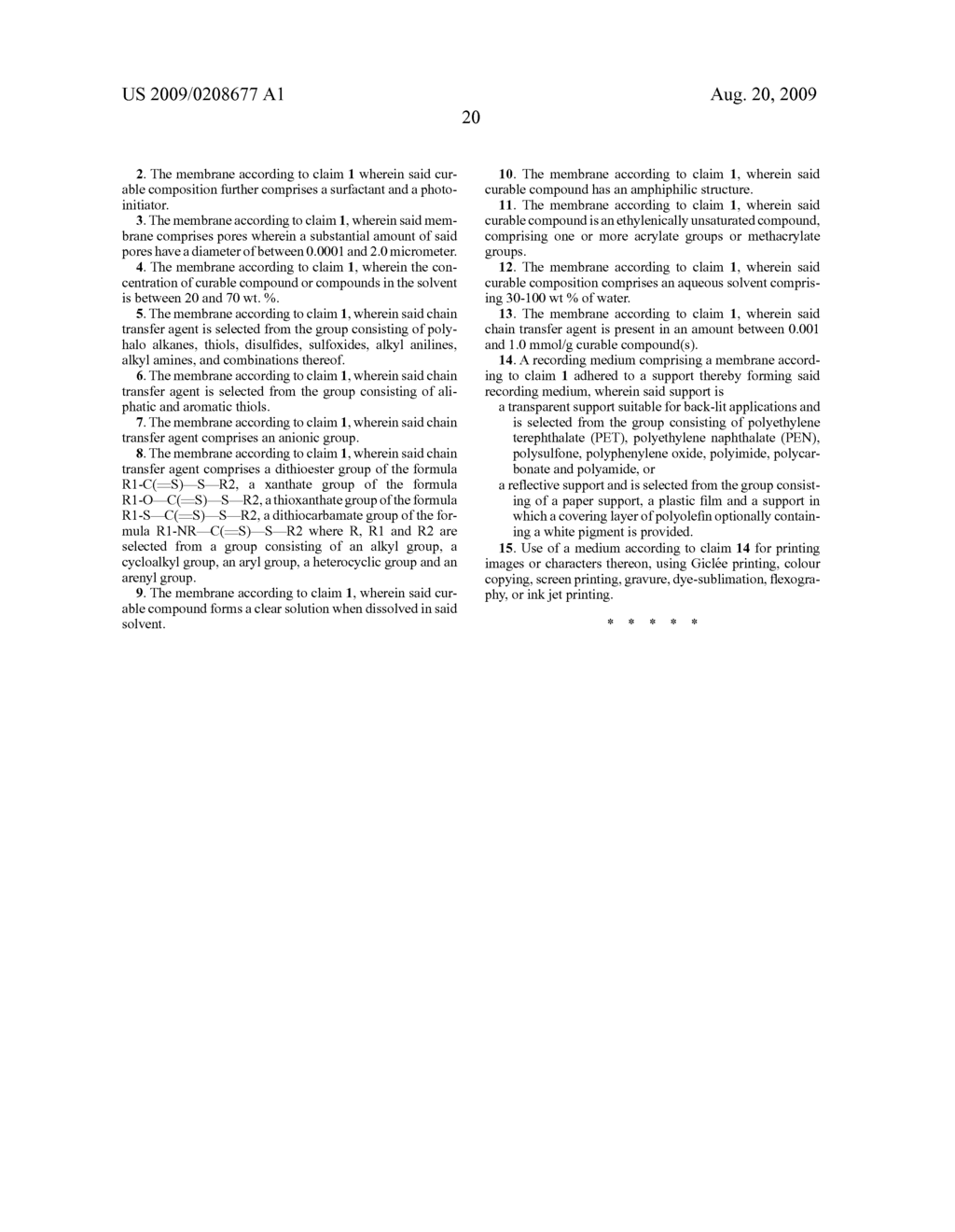 POROUS MEMBRANE AND RECORDING MEDIA COMPRISING SAME - diagram, schematic, and image 21