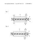 MEMBRANE/ELECTRODE ASSEMBLY FOR POLYMER ELECTROLYTE FUEL CELL AND PROCESS FOR ITS PRODUCTION diagram and image