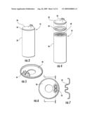 BATTERY WITH INTEGRALLY FORMED TERMINAL diagram and image