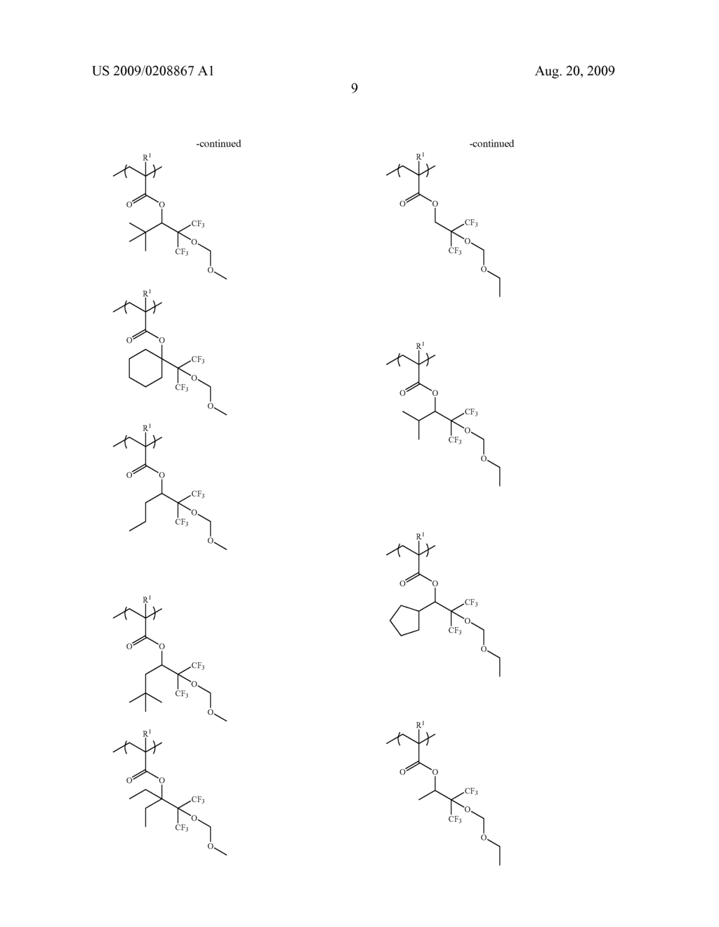 Resist Composition, Resist Protective Coating Composition, and Patterning Process - diagram, schematic, and image 10