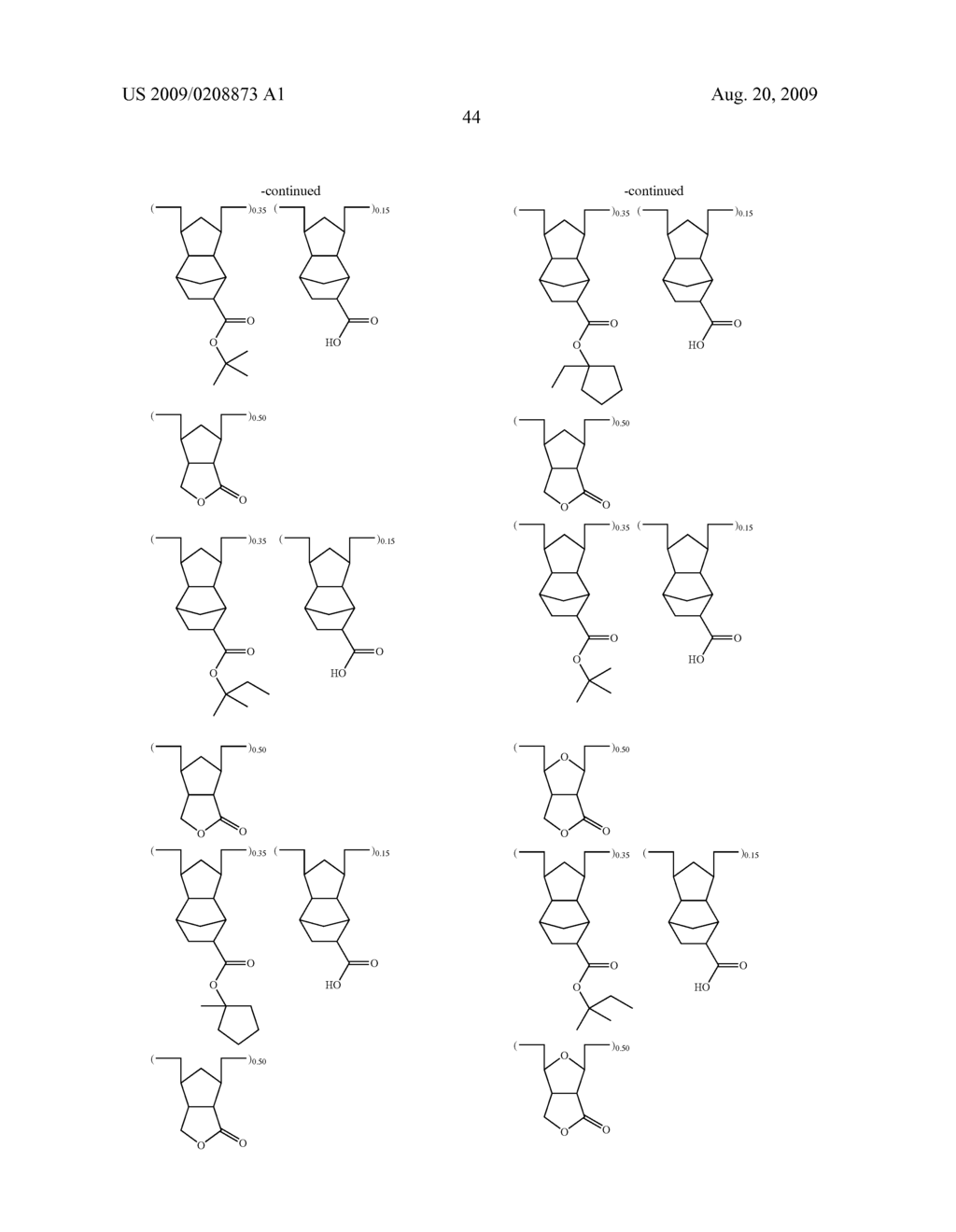 POLYMER, RESIST COMPOSITION, AND PATTERNING PROCESS - diagram, schematic, and image 45