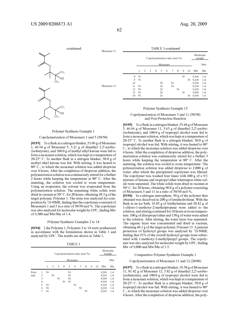 POLYMER, RESIST COMPOSITION, AND PATTERNING PROCESS - diagram, schematic, and image 63