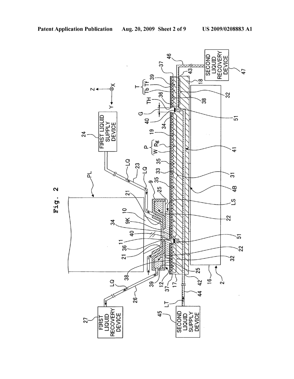 Stage device, exposure apparatus, exposure method and device manufacturing method - diagram, schematic, and image 03