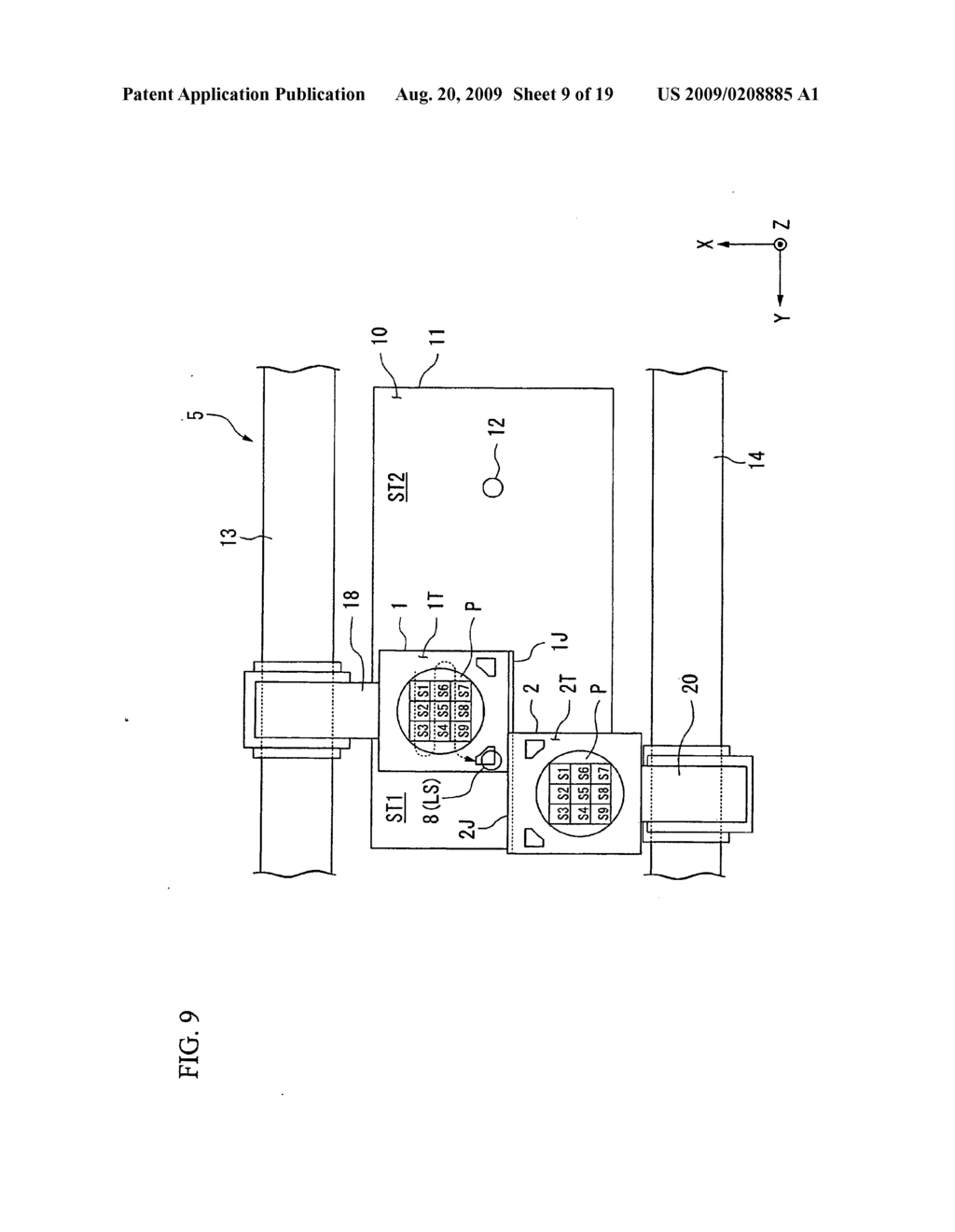 Exposure apparatus, exposure method, and device manufacturing method - diagram, schematic, and image 10