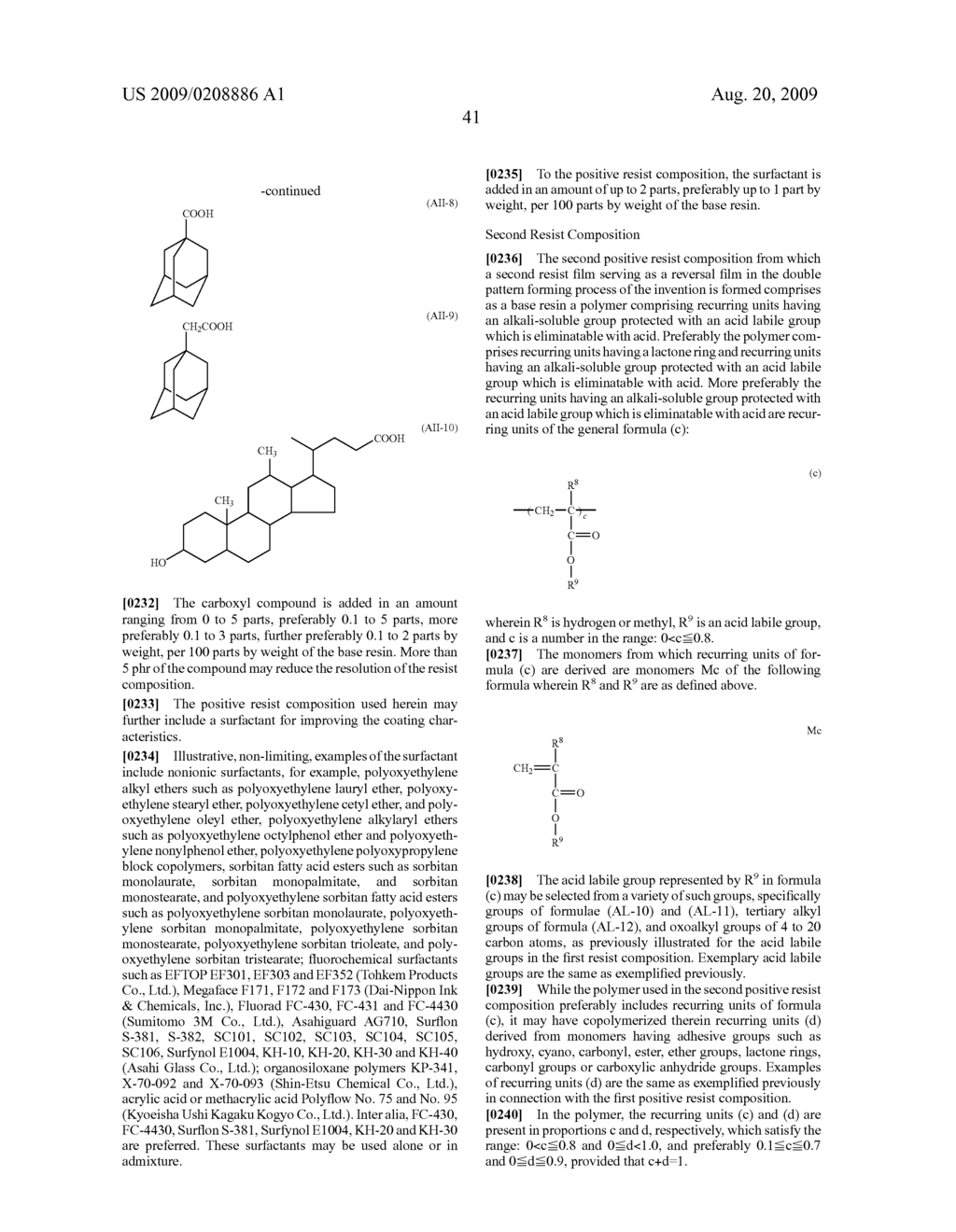 DOUBLE PATTERNING PROCESS - diagram, schematic, and image 51