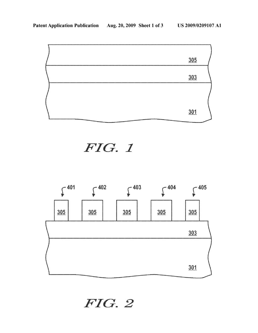 METHOD OF FORMING AN ELECTRONIC DEVICE INCLUDING FORMING FEATURES WITHIN A MASK AND A SELECTIVE REMOVAL PROCESS - diagram, schematic, and image 02